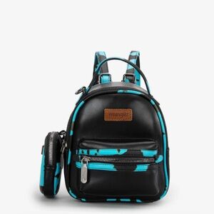 NWT WRANGLER COW PRINT MINI BACKPACK